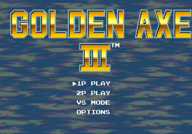 Drum roll please... that's right, Golden Axe 3 is the 20th Tournament Challenge game
