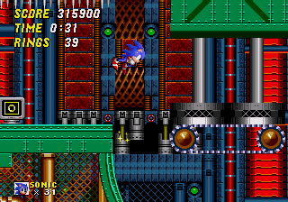 The Metropolis Zone invites Sonic to be killed in an array of different ways